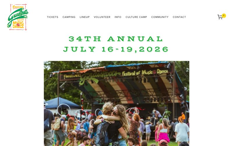 Finger Lakes GrassRoots website screenshot